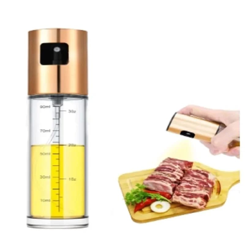 1pc μπουκάλι ψεκασμού λαδιού 100/200/300/500ml για κουζίνα και οικιακή χρήση, βρώσιμο ελαιόλαδο, ψεκαστήρας λαδιού, δοχείο ομίχλης, μπουκάλι ψεκασμού για air fryer