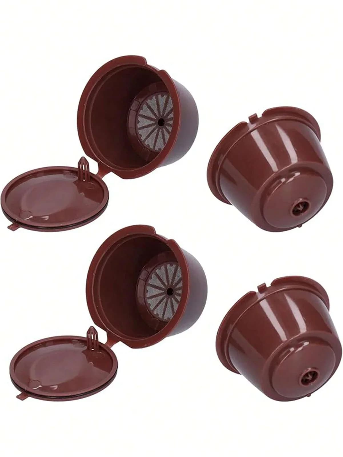 1/3/5/10pcs επαναχρησιμοποιούμενα φίλτρα για κάψουλες καφέ, διανεμητής ποτηριών για Nescafe Dolce Gusto, επαναγεμιζόμενες κάψουλες καφέ, συμβατό κιτ pod