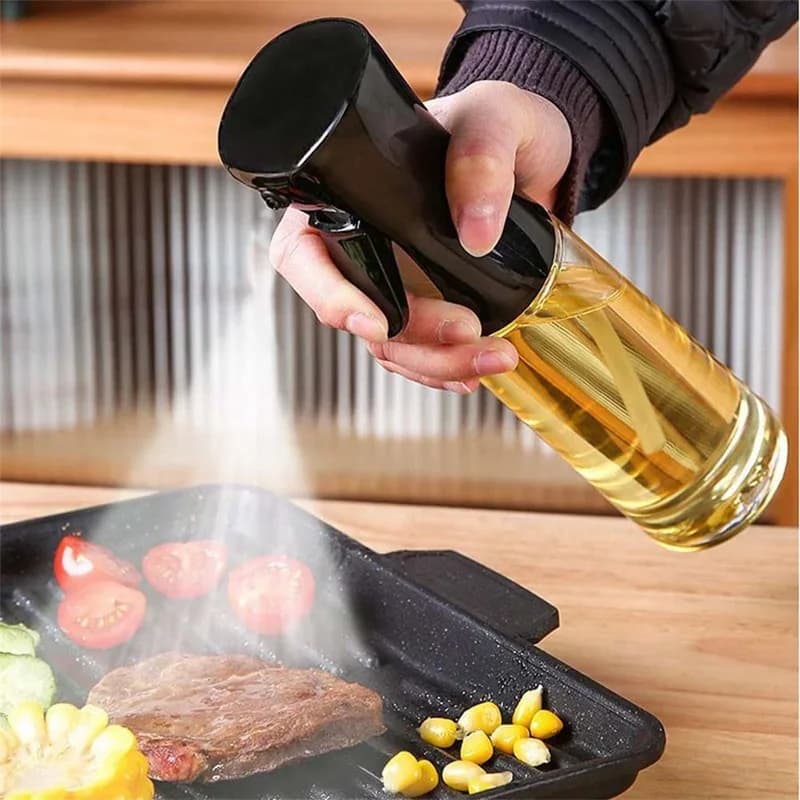 1pc μπουκάλι ψεκασμού λαδιού 100/200/300/500ml για κουζίνα και οικιακή χρήση, βρώσιμο ελαιόλαδο, ψεκαστήρας λαδιού, δοχείο ομίχλης, μπουκάλι ψεκασμού για air fryer