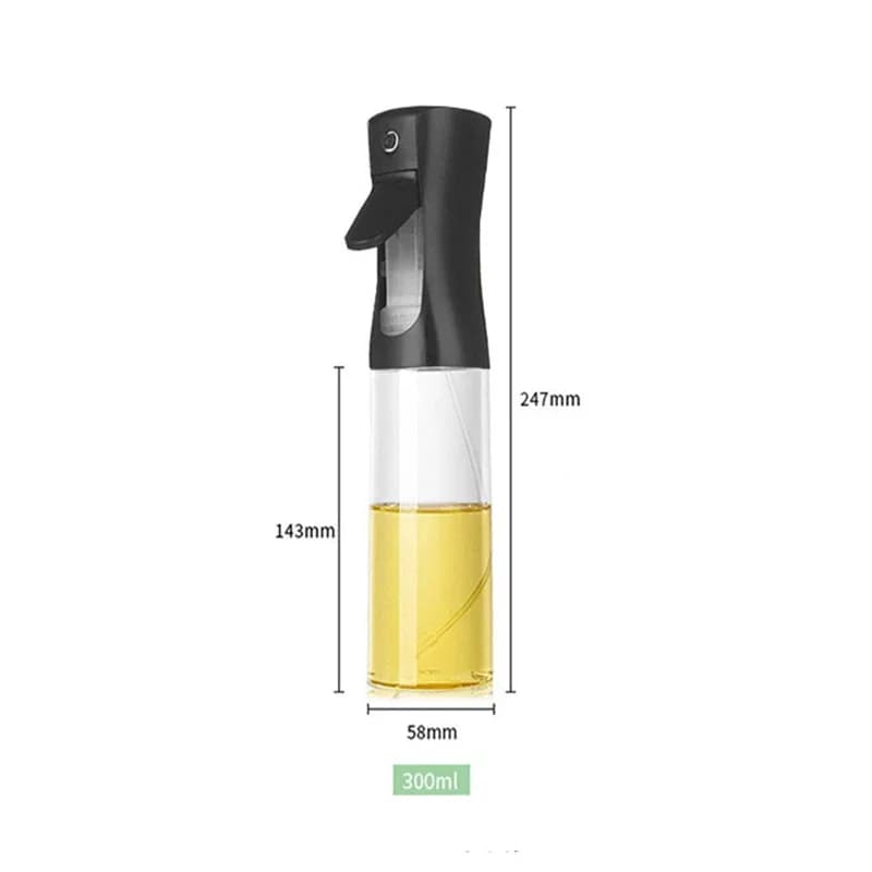 1pc μπουκάλι ψεκασμού λαδιού 100/200/300/500ml για κουζίνα και οικιακή χρήση, βρώσιμο ελαιόλαδο, ψεκαστήρας λαδιού, δοχείο ομίχλης, μπουκάλι ψεκασμού για air fryer