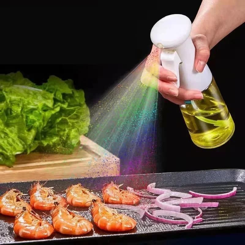 1pc μπουκάλι ψεκασμού λαδιού 100/200/300/500ml για κουζίνα και οικιακή χρήση, βρώσιμο ελαιόλαδο, ψεκαστήρας λαδιού, δοχείο ομίχλης, μπουκάλι ψεκασμού για air fryer