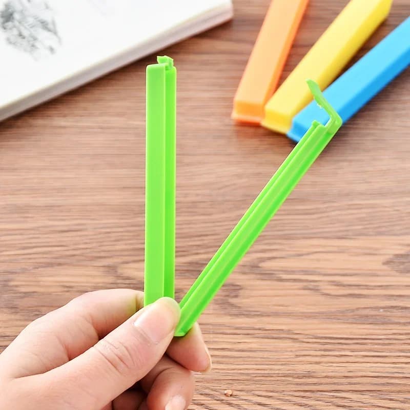5-30pcs πολύχρωμα κλιπ σφράγισης, αδιάβροχο για την υγρασία, για διατήρηση φρεσκάδας, σφιγκτήρας για σακούλες σνακ, κλιπ στεγανοποίησης για πλαστικές σακούλες, επαναχρησιμοποιούμενο αξεσουάρ κουζίνας