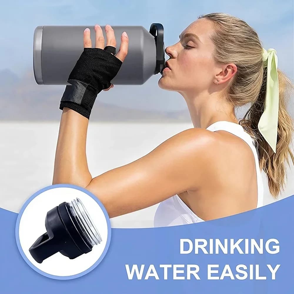 1pc 2pc 3pc Καπάκι αντικατάστασης Rambler Chug, συμβατό με μοντέλα YT 18oz, 26oz, 36oz, 64oz - αξεσουάρ καπακιού αθλητικού ποτηριού